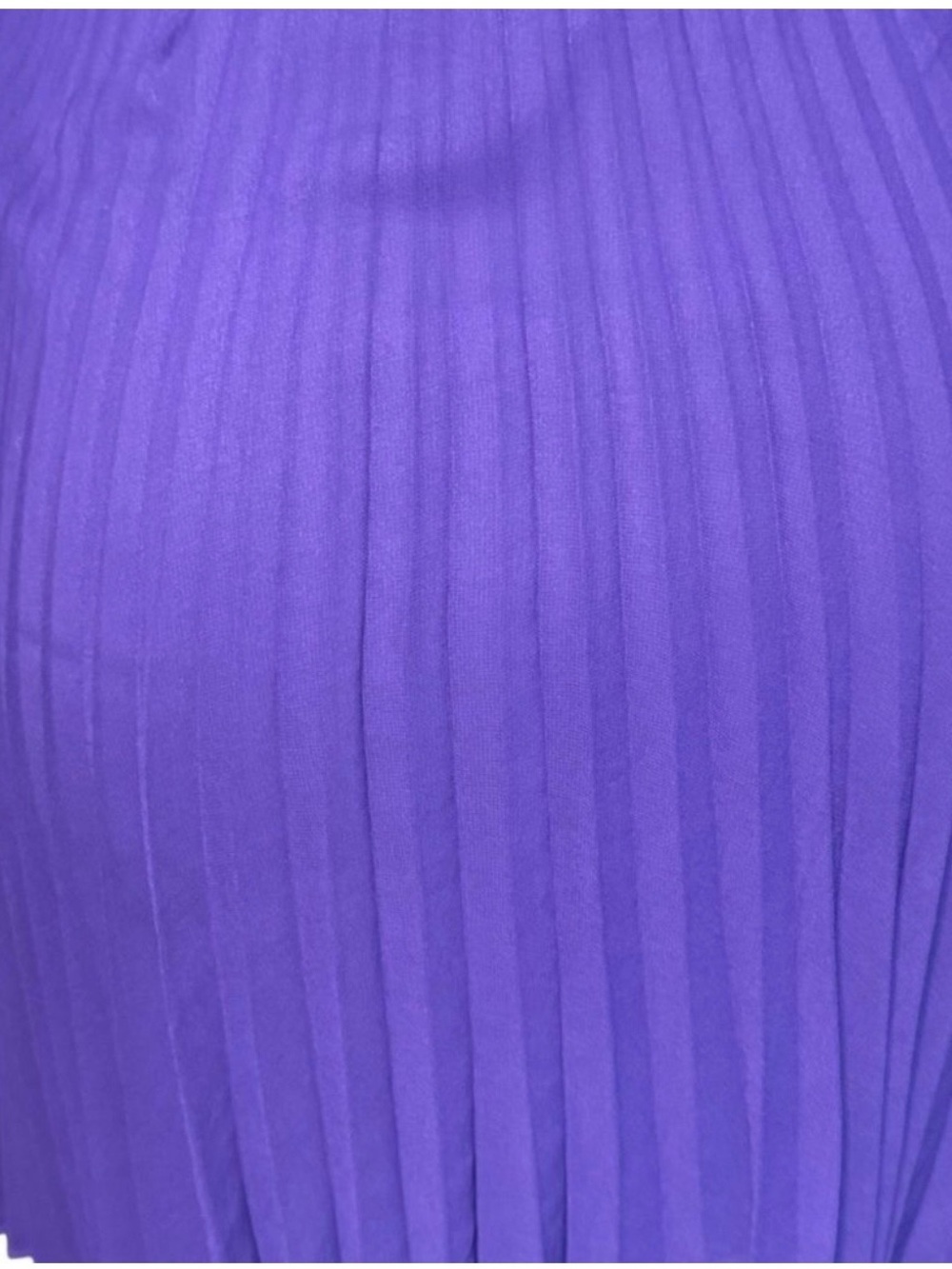 Halston Heritage Vibrant Purple A-Line Skirt 0 - Picture 5 of 6